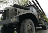 В Калугу привезли нашумевшее оружие Победы - миномёт "Катюша"