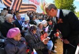 В Козельске прошел военный парад в честь 80-летия Великой Победы