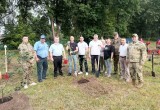 На территории усадьбы в Полотняном заводе высадили вишневый сад