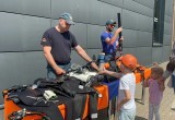 Калужские спасатели поучаствовали в праздниках детства