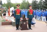 Вечный огонь с Курской дуги прибыл в Калугу