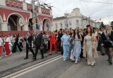В Калуге прошло шествие выпускников 2025
