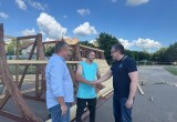 В сквере Волкова в Калуге готовят открытый скейт-парк 