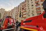 В Калуге на улице Азаровской сгорела квартира