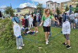 В калужском парке ТЮЗ отметили День физкультурника