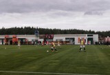 В Калуге прошёл футбольный матч между калужским клубом и командой "Амкал"
