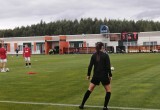 В Калуге прошёл футбольный матч между калужским клубом и командой "Амкал"