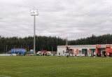 В Калуге прошёл футбольный матч между калужским клубом и командой "Амкал"