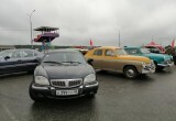 В Калуге проходит выставка ретроавтомобилей "Спутник"