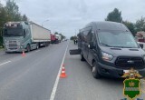 На трассе А-130 в Калужской области произошло массовое ДТП