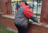 В Калуге приводят в порядок сквер Карпова