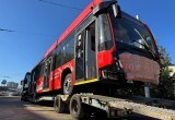В Калугу привезли первый из 34 новых троллейбусов