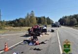 Одного из пострадавших в ДТП на калужской дороге доставили в больницу на вертолете 