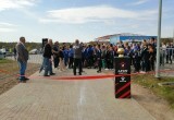 В Калуге на стадионе "Спутник" открыли южную трибуну
