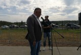 В Калуге на стадионе "Спутник" открыли южную трибуну