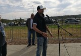В Калуге на стадионе "Спутник" открыли южную трибуну