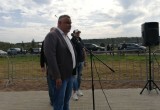В Калуге на стадионе "Спутник" открыли южную трибуну