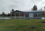 В Мещовске завершают благоустройство "Гуляй-парка" 