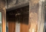 В центре Калуги произошел пожар в квартире