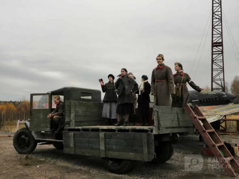 На киностудии  На киностудии "Военфильм" в Медыни прошёл трейл "Рубеж"