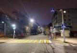 В Калуге новые "световые зебры" появились на пути к школам и детсадам
