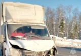 Водитель фургона спровоцировал аварию на трассе под Обнинском