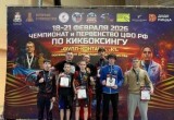 Полный комплект медалей взяли калужские кикбоксеры на турнире ЦФО