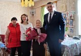 104-летие отметила труженица тыла из Калужской области