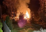 На пожаре в Калужской области пострадала пожилая дачница