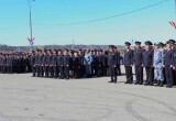 На Яченской набережной прошёл смотр УМВД Калужской области