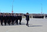 На Яченской набережной прошёл смотр УМВД Калужской области