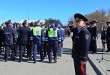 На Яченской набережной прошёл смотр УМВД Калужской области