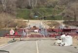 Ремонт наплавного моста через Оку подходит к концу