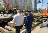 Прокуратура работает на месте коммунальной аварии на Правобережье