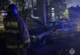 Три машины разбились вечером в Калуге