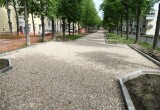 Улицу Чичерина в Калуге продолжают комплексно благоустраивать