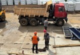 На стройке школы на Тайфуне возникла заминка из-за грунта