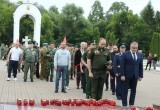 На Воинском мемориальном кладбище прошёл митинг памяти