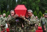 В Юхновском районе перезахоронили останки 123 бойцов Красной армии