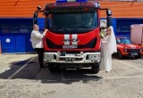 "Пусть горит только любовь": калужские пожарные поздравили молодую семью