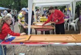 Веселье в пене: в Калужском парке отметили День семьи