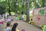 Веселье в пене: в Калужском парке отметили День семьи