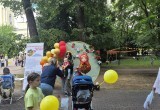 Веселье в пене: в Калужском парке отметили День семьи