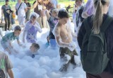 Веселье в пене: в Калужском парке отметили День семьи