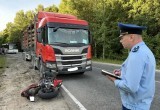 28-летний мотоциклист погиб после ДТП  с грузовиком на калужской дороге