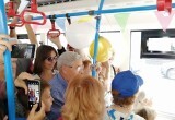 Калужан прокатили на "Литературном троллейбусе" вместе с Пушкиным и Гончаровой