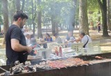 В Центральном парке Калуги проходит второй день "Космической еды"