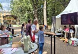В Центральном парке Калуги проходит второй день "Космической еды"