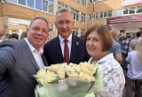 Владислав Шапша принял участие в Дне знаний в калужской школе №45
