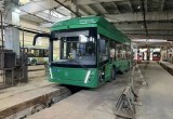 В Калугу привезли 18-метровый троллейбус "гармошку" для тестирования